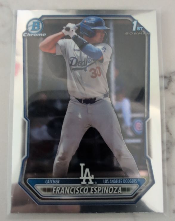 2026 Bowman Chrome #BCP 106 Francisco Espinoza — front