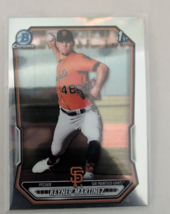 2026 Bowman Chrome #BCP-132 Keyner Martinez — front
