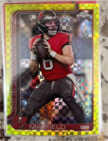 2025 Topps Chrome #281 Baker Mayfield — front