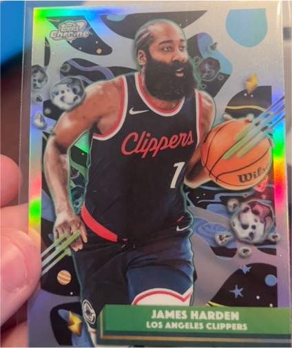 2025-26 Topps Cosmic Chrome #78 James Harden — front