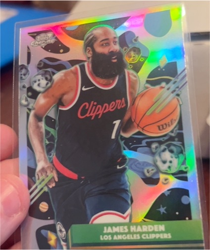 2025-26 Topps Cosmic Chrome #78 James Harden — front