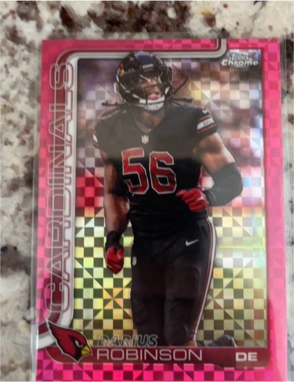 2025 Topps Chrome #9 Darius Robinson — front