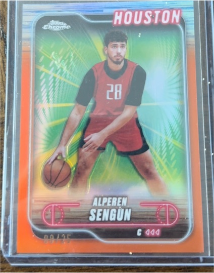 2024-25 Topps Chrome #106 Alperen Sengun — front