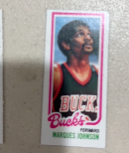1980-81 Topps #149 Marques Johnson — front