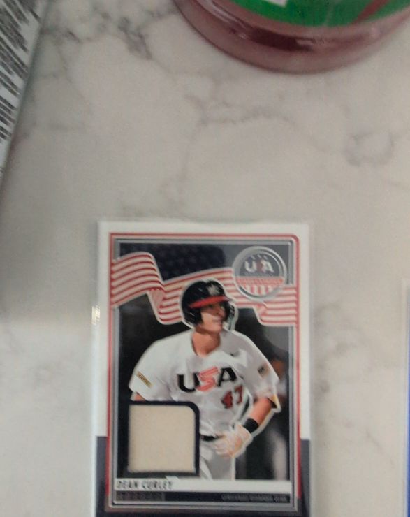 2025 Panini Stars & Stripes USA Baseball #USA-DC Dean Curley — front