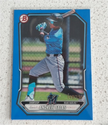 2026 Bowman #BP-55 Andrew Salas — front