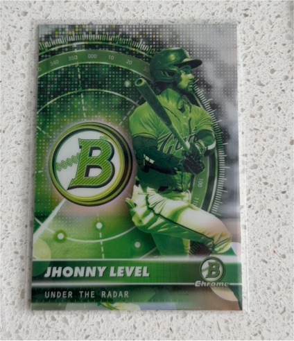 2026 Bowman Chrome #UR-3 Jhonny Level Under The Radar — front