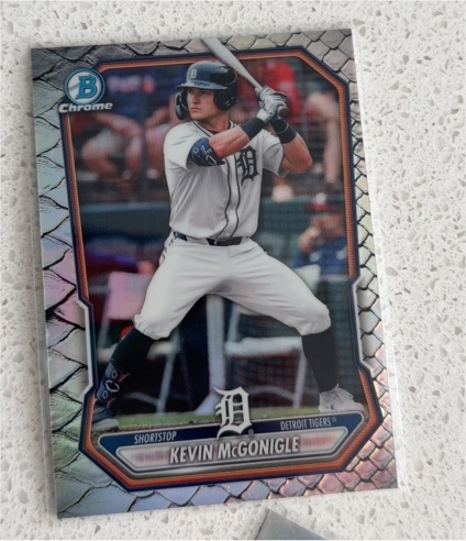2026 Bowman Chrome #BCP-145 Kevin McGonigle — front