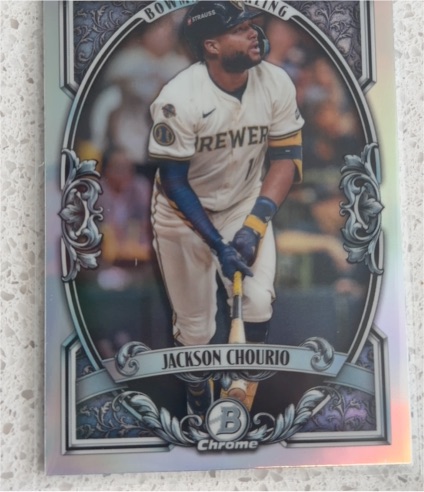 2026 Bowman Chrome Sterling #BST-1 Jackson Chourio — front