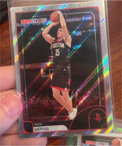 2025-26 Topps NBA Hoops #43 Reed Sheppard — front