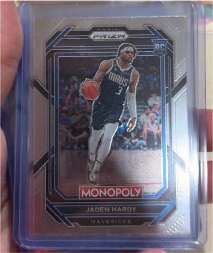 2022-23 Panini Prizm Monopoly #21 Jaden Hardy — front