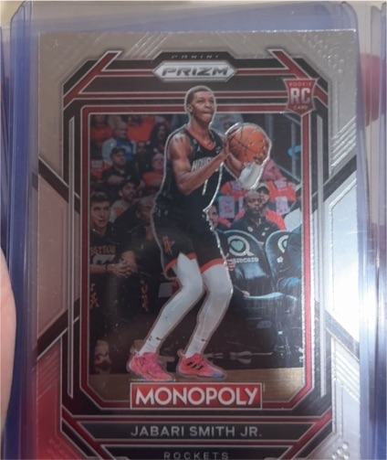 2022-23 Panini Prizm Monopoly #32 Jabari Smith Jr. — front