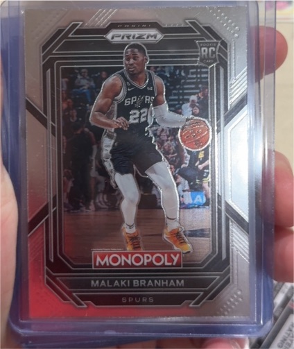 2022-23 Panini Prizm Monopoly #81 Malaki Branham — front