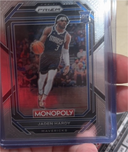 2022-23 Panini Prizm Monopoly #21 Jaden Hardy — front
