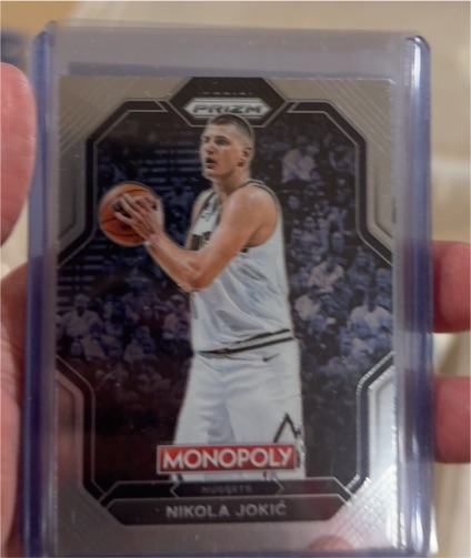 2022-23 Panini Prizm Monopoly #PS9 Nikola Jokić — front