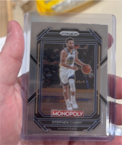 2022-23 Panini Prizm Monopoly #28 Stephen Curry — front