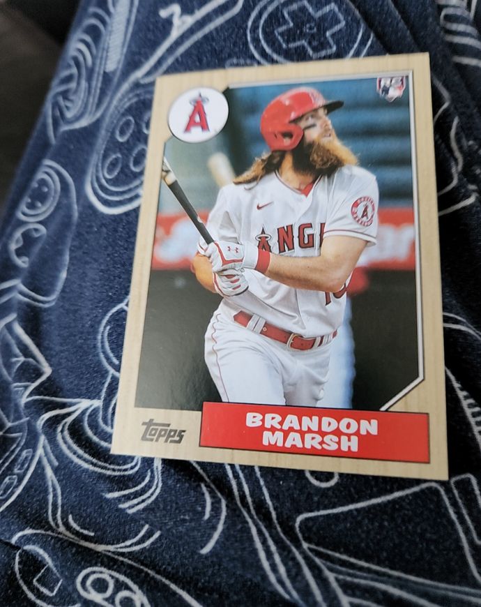 2022 Topps Archives #220 Brandon Marsh — front