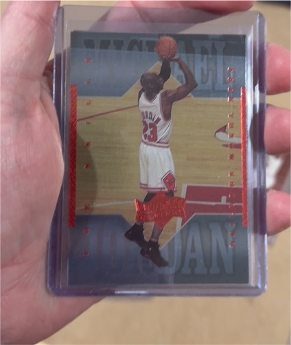 1999 Upper Deck Michael Jordan Athlete of the Century #13 Michael Jordan — front