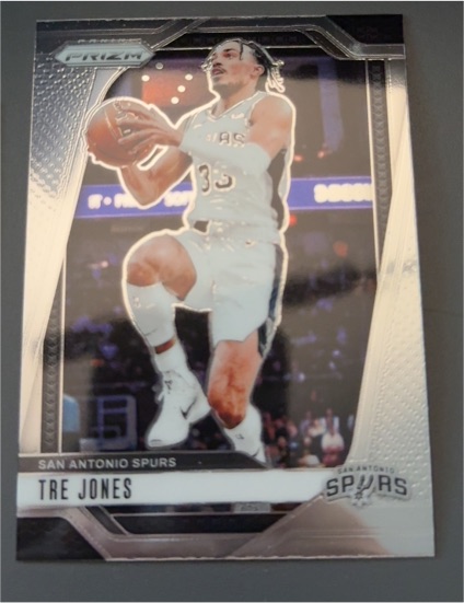 2024-25 Panini Prizm #61 Tre Jones — front