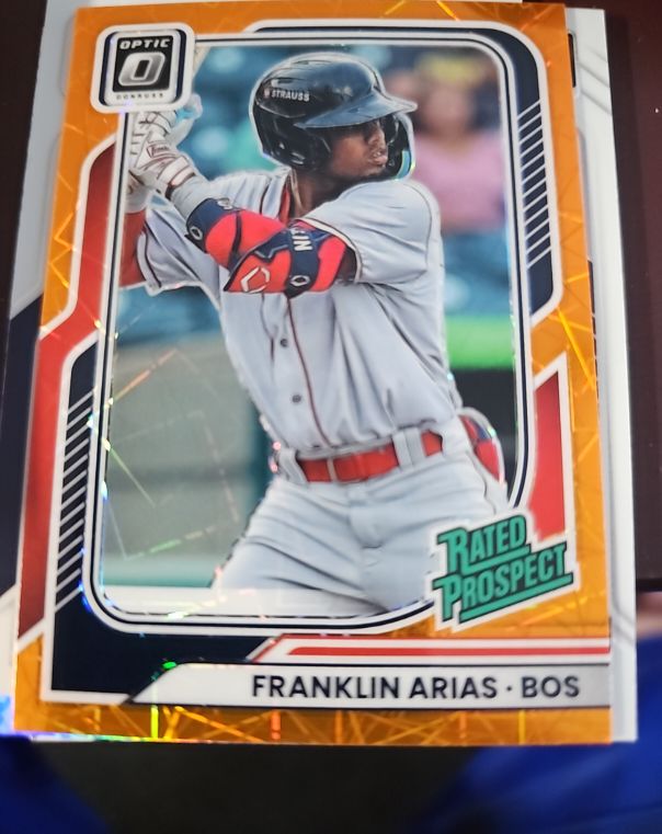 2026 Donruss Optic #163 Franklin Arias — front