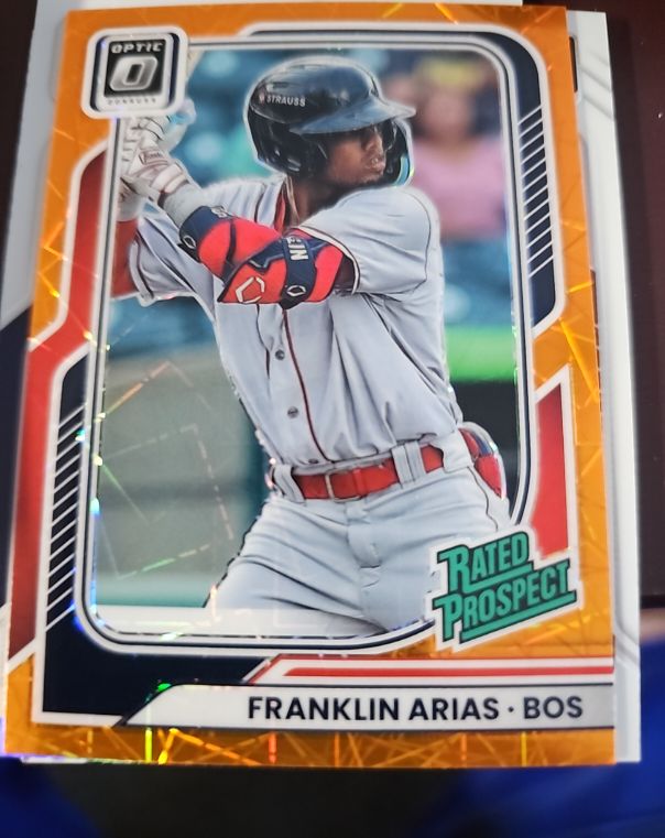 2026 Donruss Optic #163 Franklin Arias — front