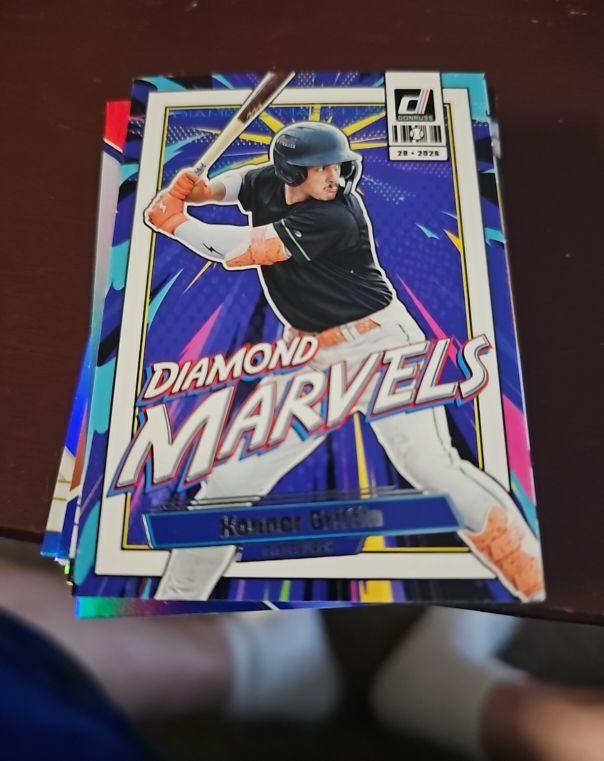 2026 Donruss #14 Konnor Griffin Diamond Marvels — front