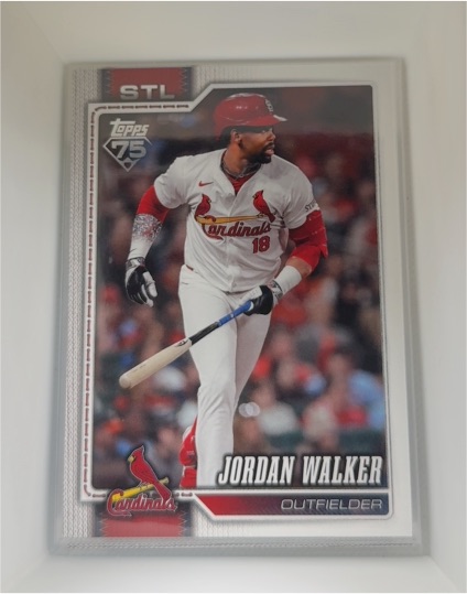 2026 Topps Series 2 #565 Jordan Walker — front