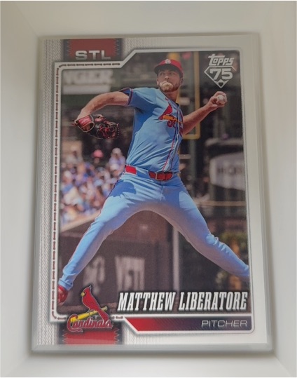 2026 Topps Series 2 #621 Matthew Liberatore — front