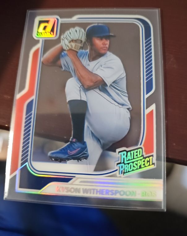 2026 Donruss #187 Kyson Witherspoon Rated Prospect — front