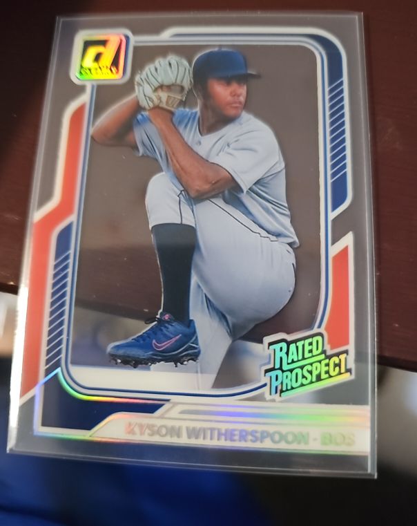 2026 Donruss #187 Kyson Witherspoon Rated Prospect — front