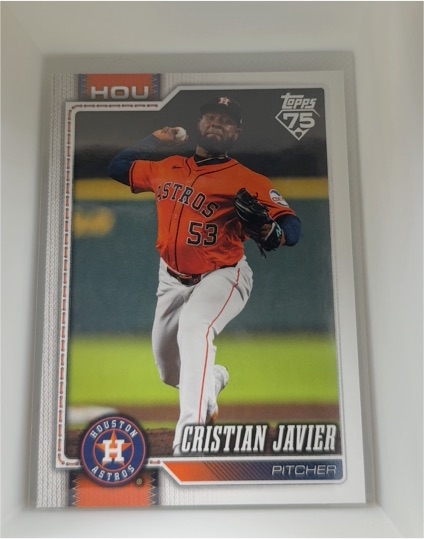 2022 Topps #211 Cristian Javier — front