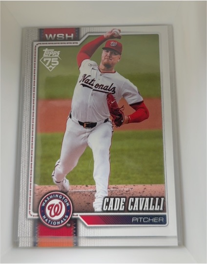 2026 Topps Series 2 #418 Cade Cavalli — front