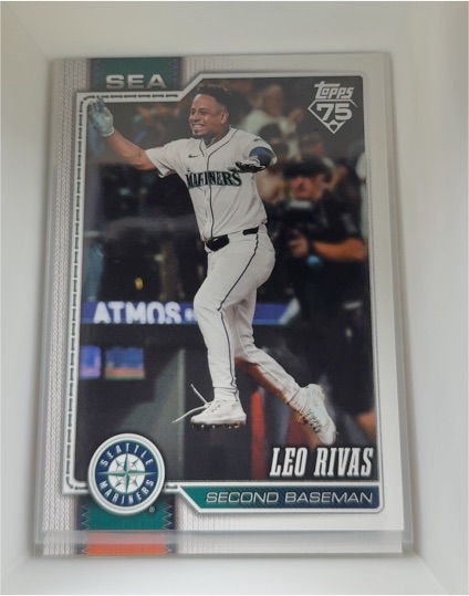 2026 Topps Series 2 #649 Leo Rivas — front