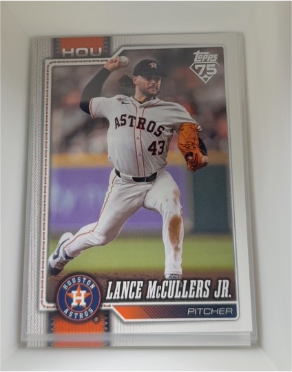2026 Topps Series 2 #556 Lance McCullers Jr. — front