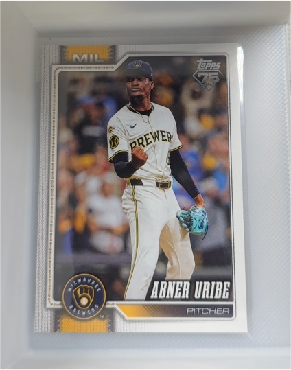 2026 Topps Series 2 #651 Abner Uribe — front