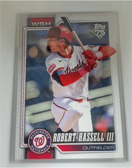 2026 Topps Series 2 #582 Robert Hassell III — front