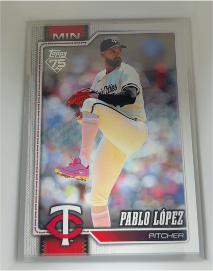 2026 Topps #509 Pablo López — front