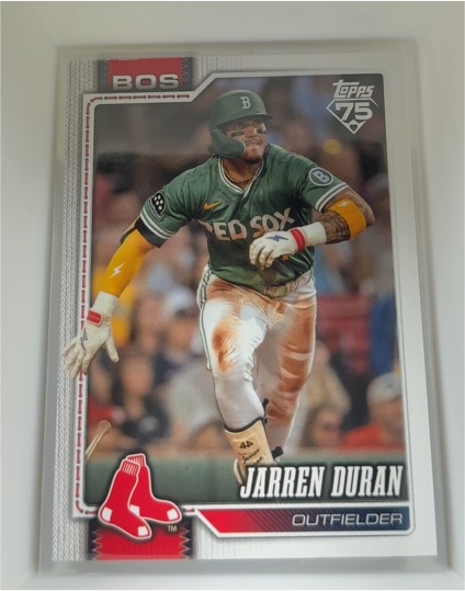 2026 Topps Series 2 #560 Jarren Duran — front