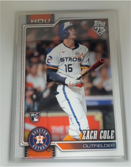 2026 Topps Series 2 #601 Zach Cole — front