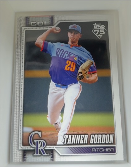 2026 Topps Series 2 #444 Tanner Gordon — front
