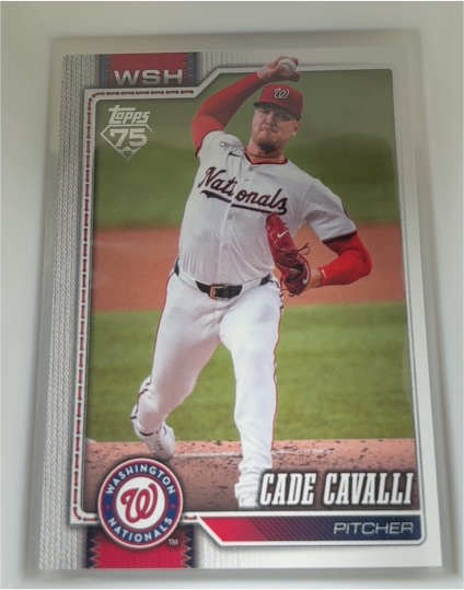 2026 Topps Series 2 #418 Cade Cavalli — front