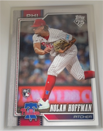 2026 Topps Series 2 #666 Nolan Hoffman — front
