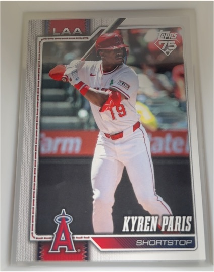 2026 Topps Series 2 #378 Kyren Paris — front
