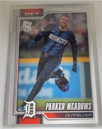 2026 Topps Series 2 #404 Parker Meadows — front