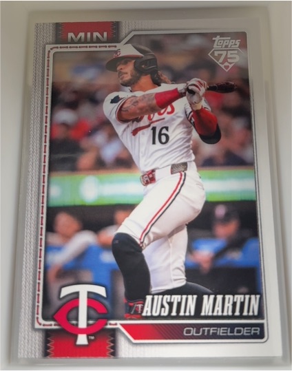 2026 Topps Series 2 #416 Austin Martin — front