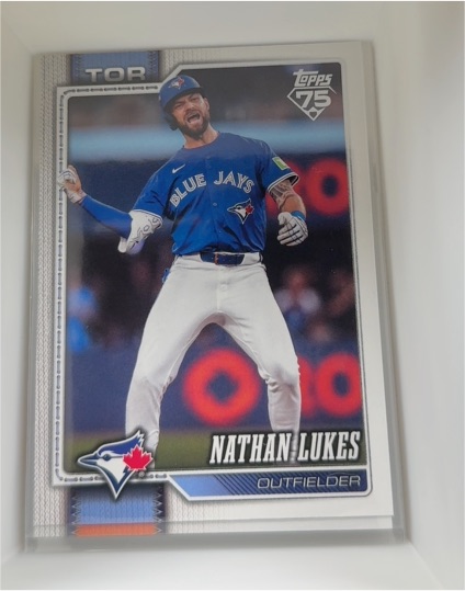 2026 Topps Series 2 #681 Nathan Lukes — front