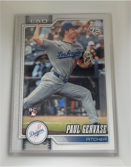 2026 Topps Series 2 #611 Paul Gervase — front
