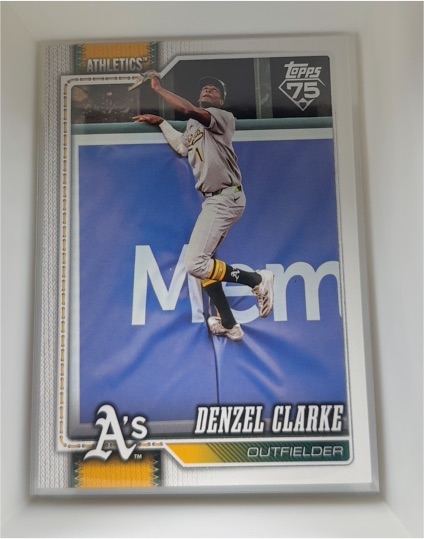2026 Topps Series 2 #375 Denzel Clarke — front
