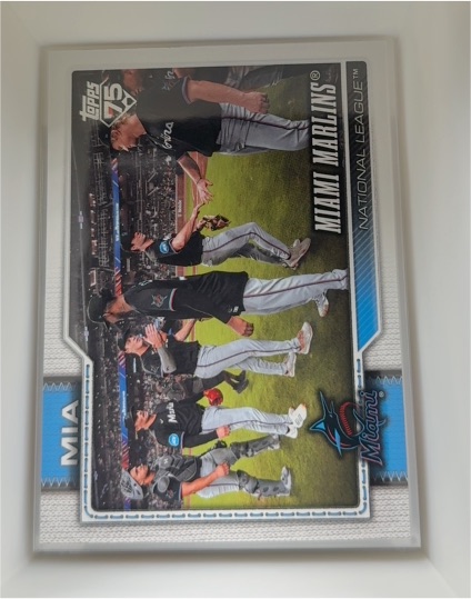 2026 Topps Series 2 #522 Miami Marlins Team Card — front