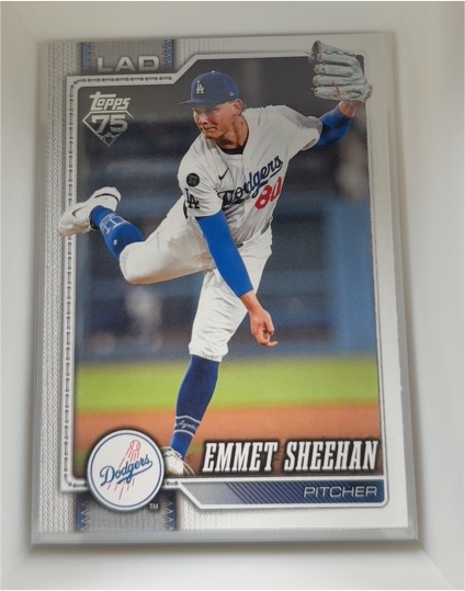 2026 Topps Series 2 #524 Emmet Sheehan — front